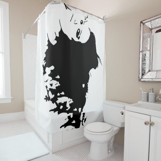 Wicked Mane Duschvorhang (Beispiel)