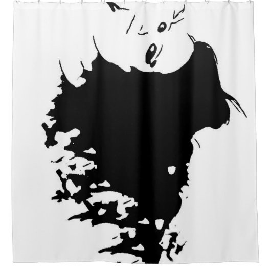 Wicked Mane Duschvorhang (Vorderseite)