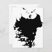 Wicked Mane Feiertagspostkarte (Vorne/Hinten)