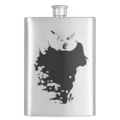 Wicked Mane Flachmann (Vorderseite)