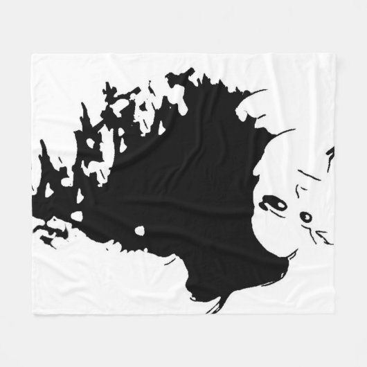 Wicked Mane Fleecedecke (Vorderseite (Horizontal))