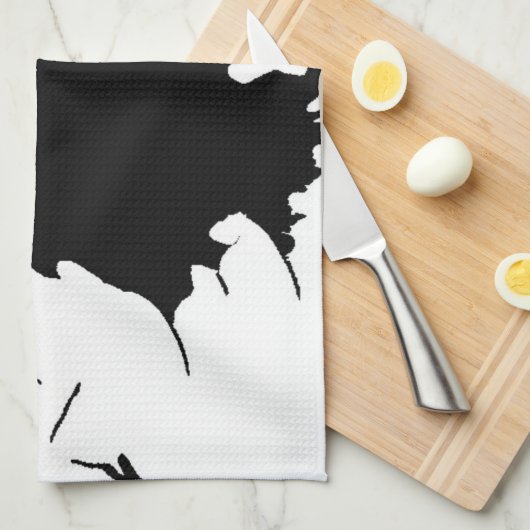 Wicked Mane Geschirrtuch (Viertel Falte)