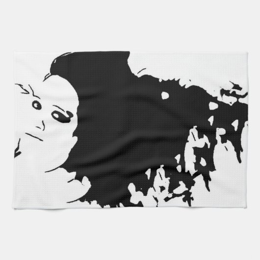 Wicked Mane Geschirrtuch (Horizontal)