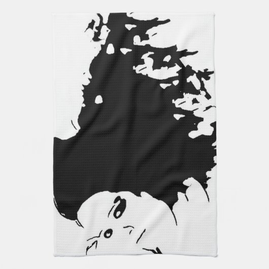 Wicked Mane Geschirrtuch (Vertikal)