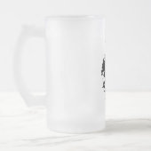 Wicked Mane Mattglas Bierglas (Links)