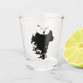 Wicked Mane Schnapsglas (Vorderseite)