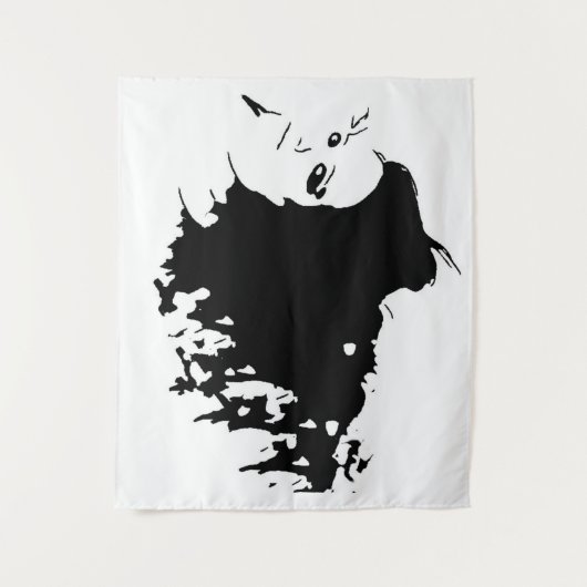 Wicked Mane Wandteppich (Vorderseite)