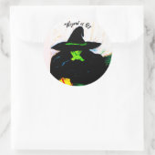 WICKED MELTING WITCH RUNDER AUFKLEBER (Tasche)