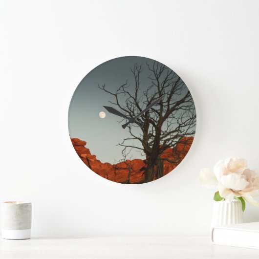 Wicked Moon Große Wanduhr (Zuhause)