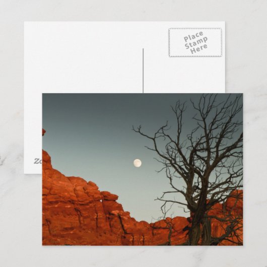 Wicked Moon Postkarte (Vorne/Hinten)