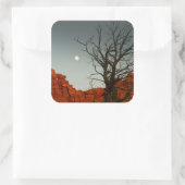 Wicked Moon Quadratischer Aufkleber (Tasche)