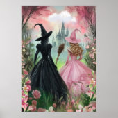 Wicked Musical Poster - Elphaba & Glinda Art Print (Vorne)