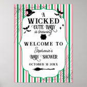 Wicked Niedlich Baby is Breen Halloween Baby Showe Poster (Vorne)