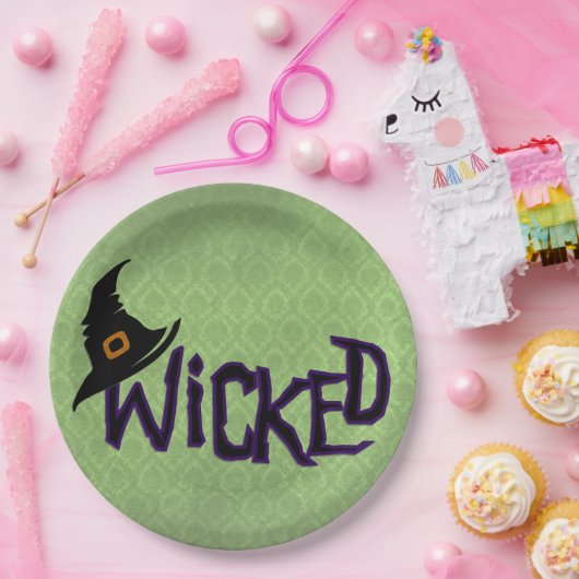 'Wicked' Paper Plates Pappteller (Party)