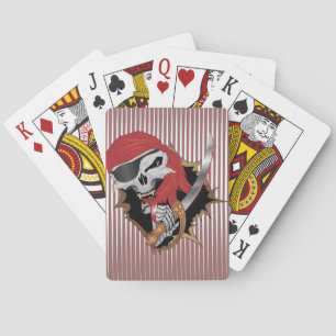 Wicked Pirate Skull Spielkarten
