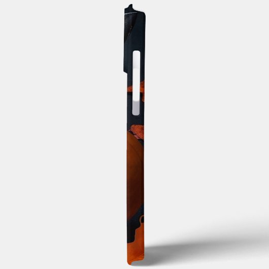 Wicked Pumpkin Phone Case (Rückseite / Links)