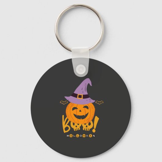 Wicked Pumpkin Schlüsselanhänger (Vorderseite)