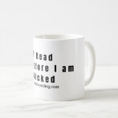Wicked Reader-Tasse Kaffeetasse (VorderseiteRechts)