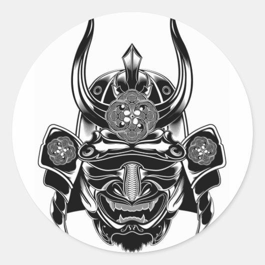 Wicked Samurai Sticker (Vorderseite)