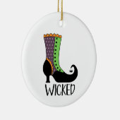 Wicked Shoe Keramik Ornament (Rechts)