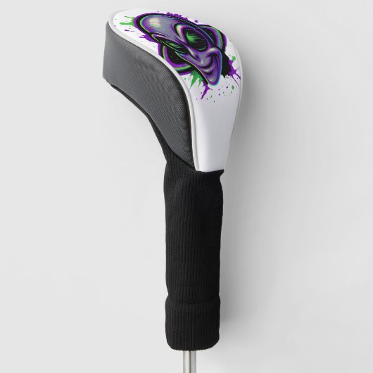 Wicked Shot Alien Golf Headcover (angewinkelt)