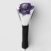 Wicked Shot Alien Golf Headcover (Vorderseite)
