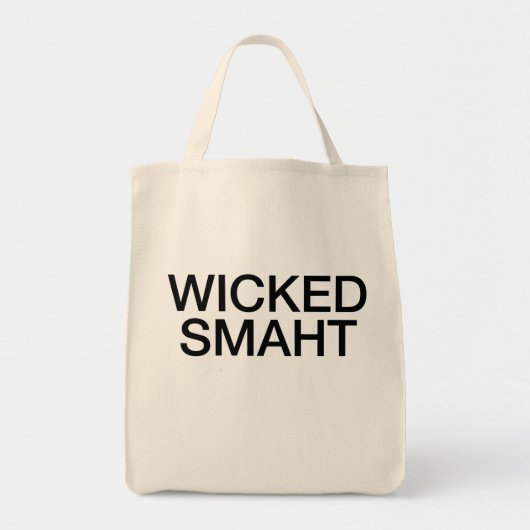 Wicked Smaht Tragetasche (Vorne)