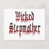 Wicked Stepmutter Postkarte (Vorderseite)