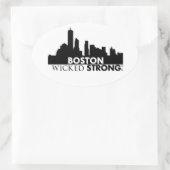 Wicked Strong-Autoaufkleber Ovaler Aufkleber (Tasche)