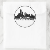 Wicked Strong Runder Aufkleber (Tasche)