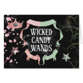 Wicked Theme Zent Food Card (Vorderseite (Horizontal))