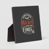 Wicked This Way Comes Halloween-Design_1 Fotoplatte (Vorderseite)