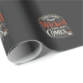 Wicked This Way Comes Halloween-Design_1 Geschenkpapier (Rolleneckpunkt)