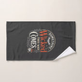 Wicked This Way Comes Halloween-Design_1 Handtuch (Handtuch)