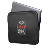 Wicked This Way Comes Halloween-Design_1 Laptopschutzhülle (Vorderseite Links)