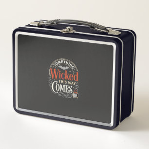Wicked This Way Comes Halloween-Design_1 Metall Brotdose