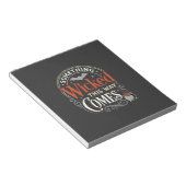 Wicked This Way Comes Halloween-Design_1 Notizblock (angewinkelt)