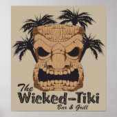 Wicked Tiki Bar Poster (Vorne)
