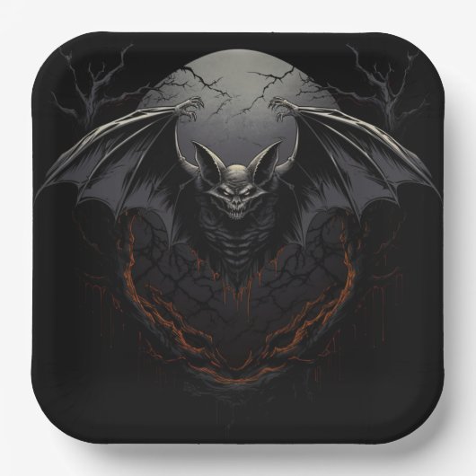 Wicked Whimsy Pappteller (Vorderseite)