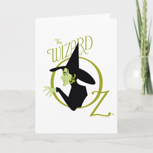 Wicked Witch™ The Wizard Of Oz™ Logo Karte (Vorderseite)
