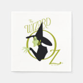 Wicked Witch™ The Wizard Of Oz™ Logo Serviette (Vorderseite)