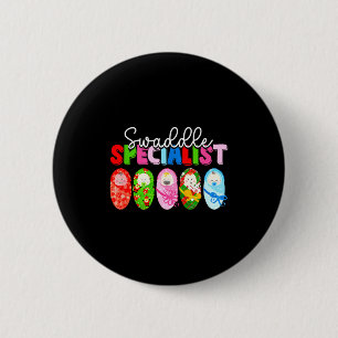 Wickel-Spezialist Nicu-Krankenschwester Mutter Bab Button
