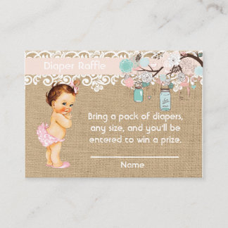 Wickelflasche mit Vintagem Baby Begleitkarte