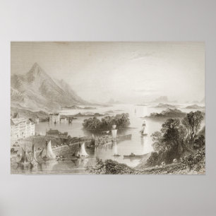 Wickeln Sie die Bucht auf, die von Westport, Poster