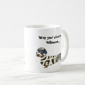 Wickeln Sie Ihre Dackel der Dackel-| Halloween ein Kaffeetasse (VorderseiteRechts)