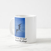 Wickeln Sie unter meiner Flügel-Tasse Kaffeetasse (Vorderseite Links)