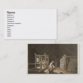 Wickeln, verwerfend mit einer neuen verbesserten visitenkarte (Vorne/Hinten)