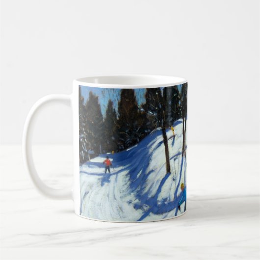 Wickelnde Spur Morzine Kaffeetasse (Links)