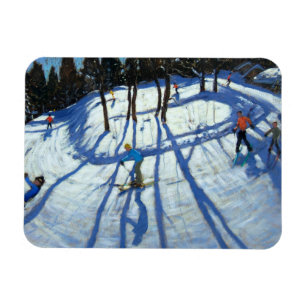 Wickelnde Spur Morzine Magnet