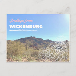 Wickenburg Landscape Postcard Postkarte